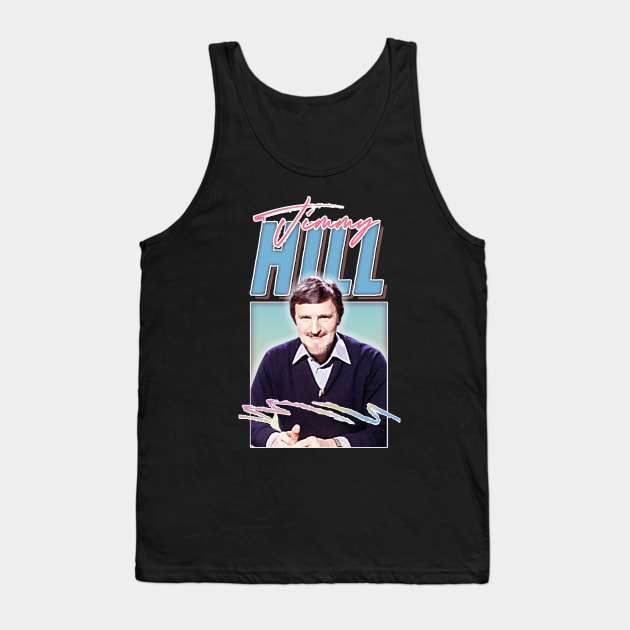 Jimmy Hill //// Retro Footy Fan Design Tank Top by DankFutura